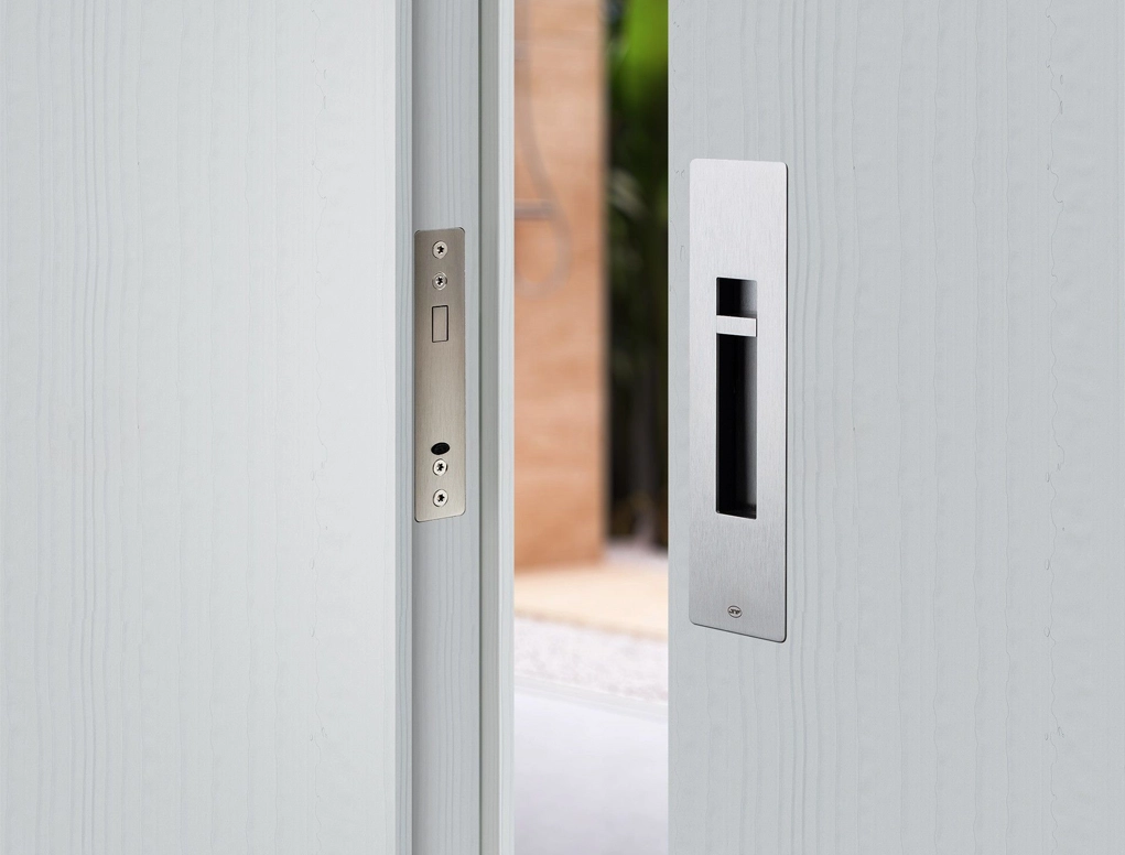 מנעול הזזה מגנטי מלבני נרוסטה